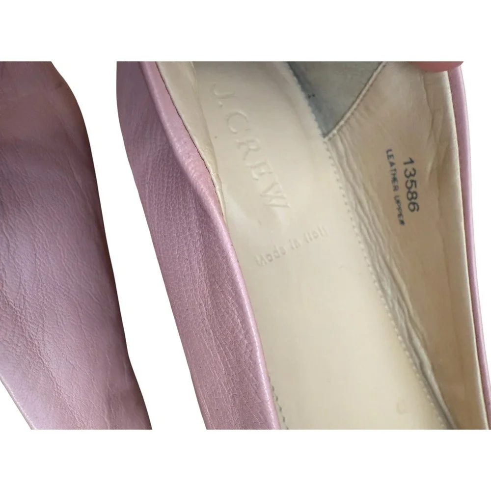 J. CREW Nora cap toe ballet flat 9 pink‎